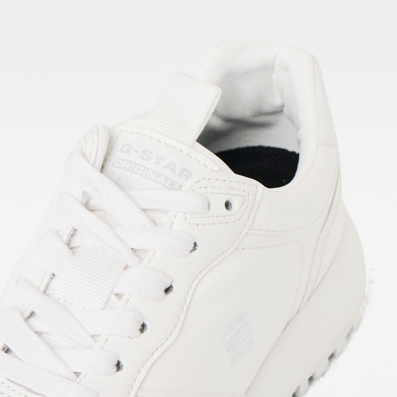 G-Star RAW® Theq Run Basic Sneakers Wit detail