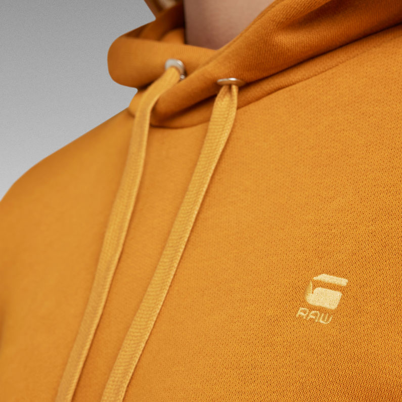 G-STAR® Premium Core Hooded Sweatshirt Gelb