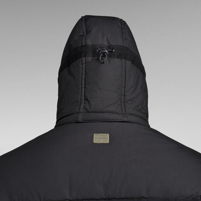 G-STAR® Attac Tape Quilted Padded Jacke Schwarz