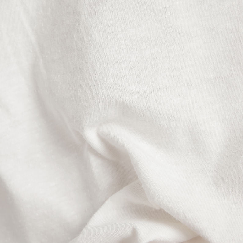 G-STAR® Velcro Tape Tee White