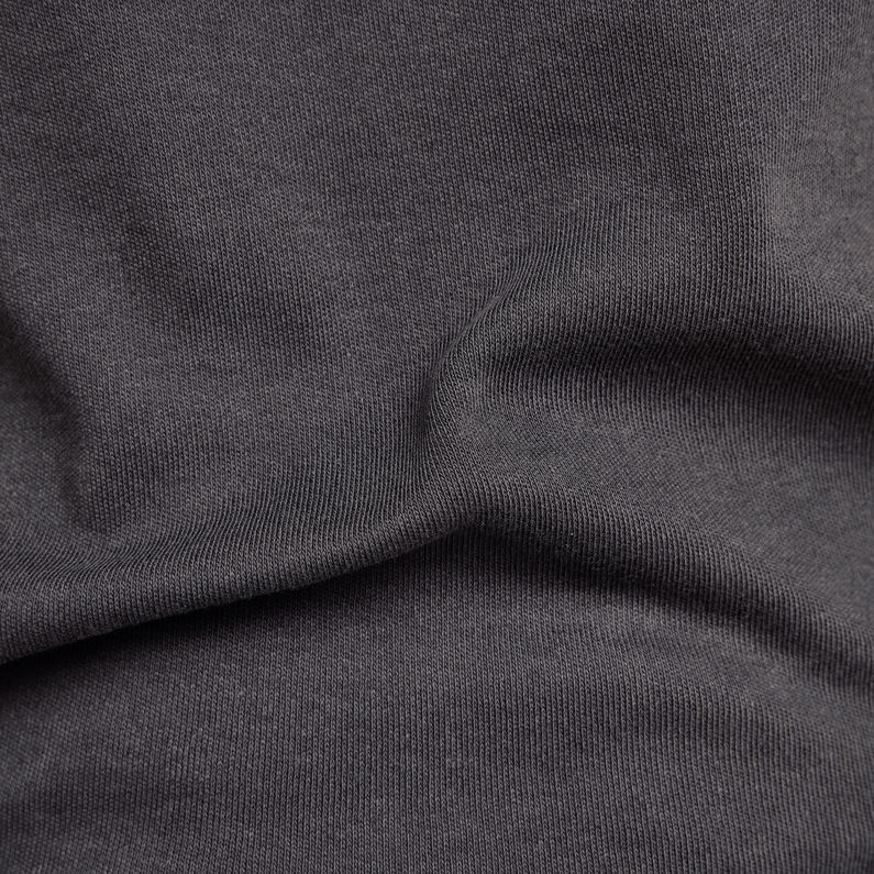 G-STAR® Front Logo Cropped Slim Tee Grey