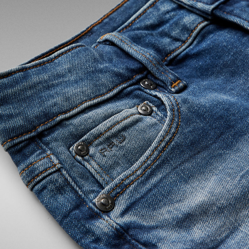 G-STAR® Mädchen 3301 Skinny Shorts Hellblau