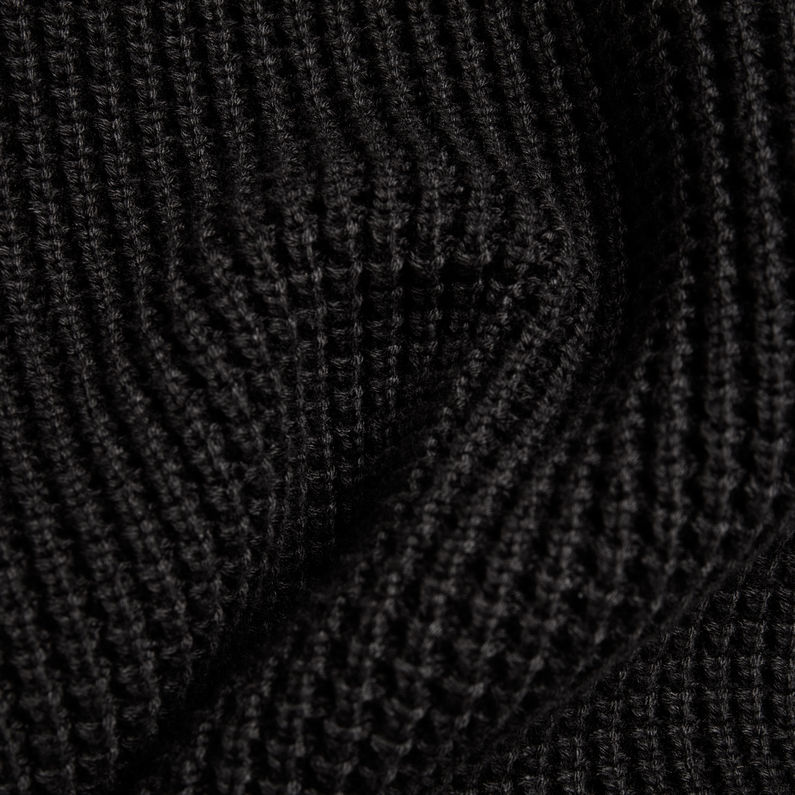 G-STAR® Woven Mix Knitted Sweater Black