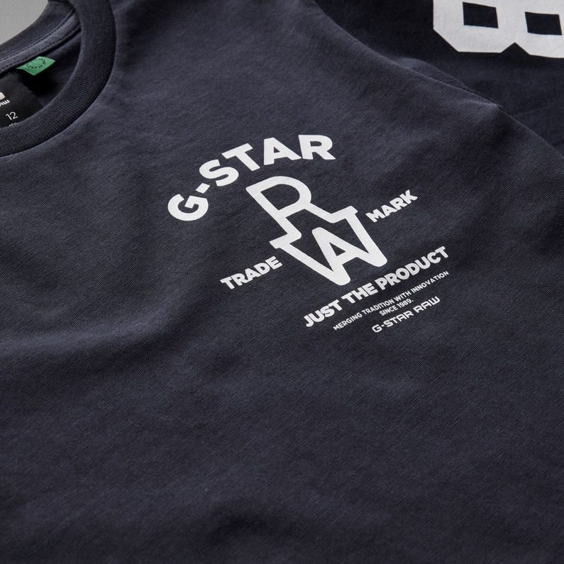 G-Star RAW® Camiseta Print Azul oscuro