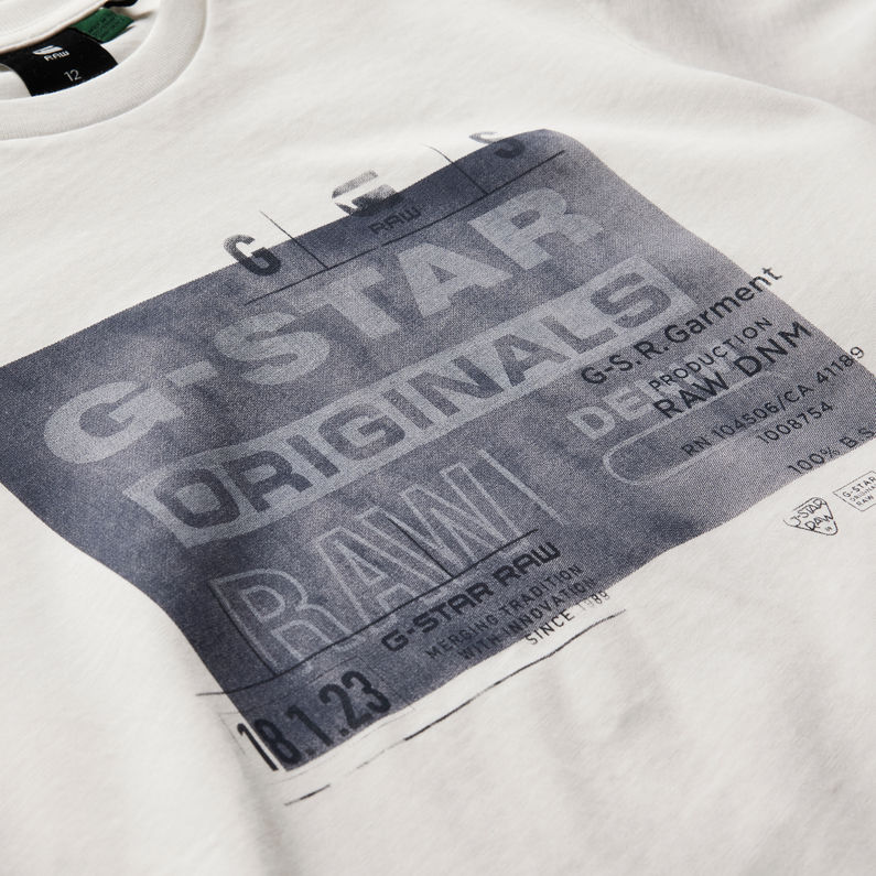G-Star RAW® Originals T-Shirt Wit