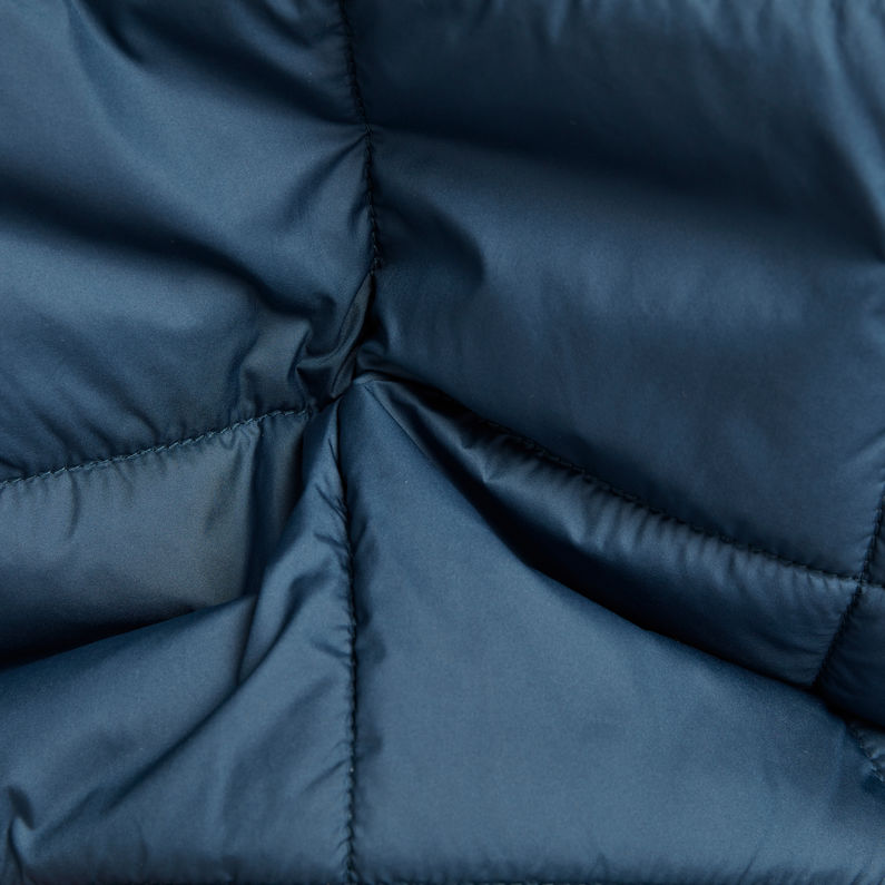 G-STAR® Meefic Square Quilted Hooded Jacket Dark blue