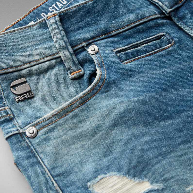 G-Star RAW® D-Staq Slim Jeans Lichtblauw
