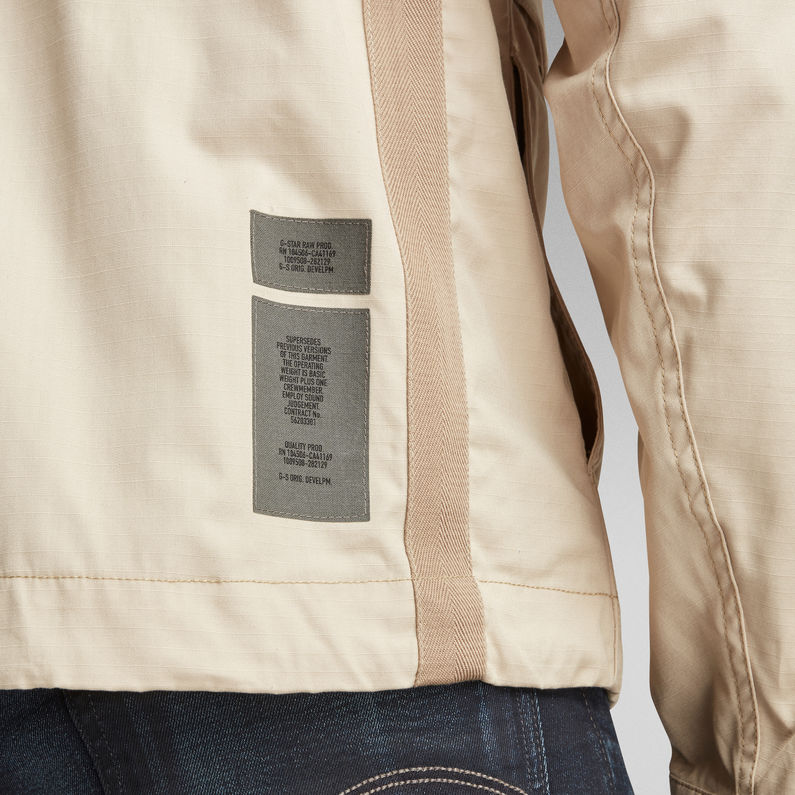 G-Star RAW® Sporty Slanted Pocket Indoor Jacket Beige