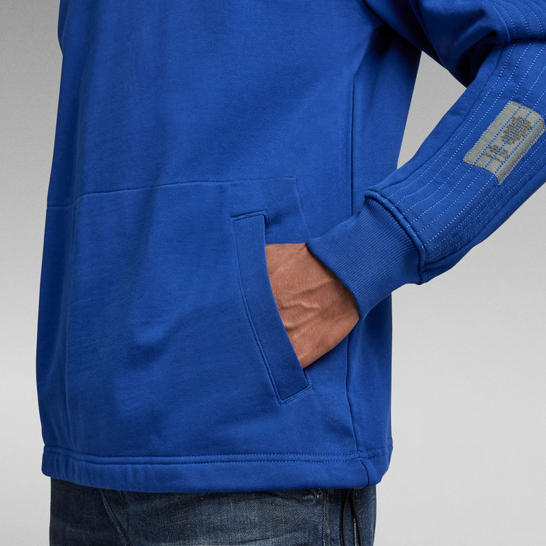 G-Star RAW® Stitch Panel Sweater ミディアムブルー