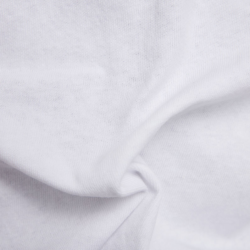 G-Star RAW® Camiseta Originals Blueprint Blanco