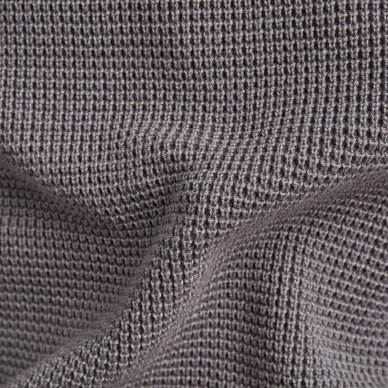 G-Star RAW® 3D Biker Knitted Pullover Grau