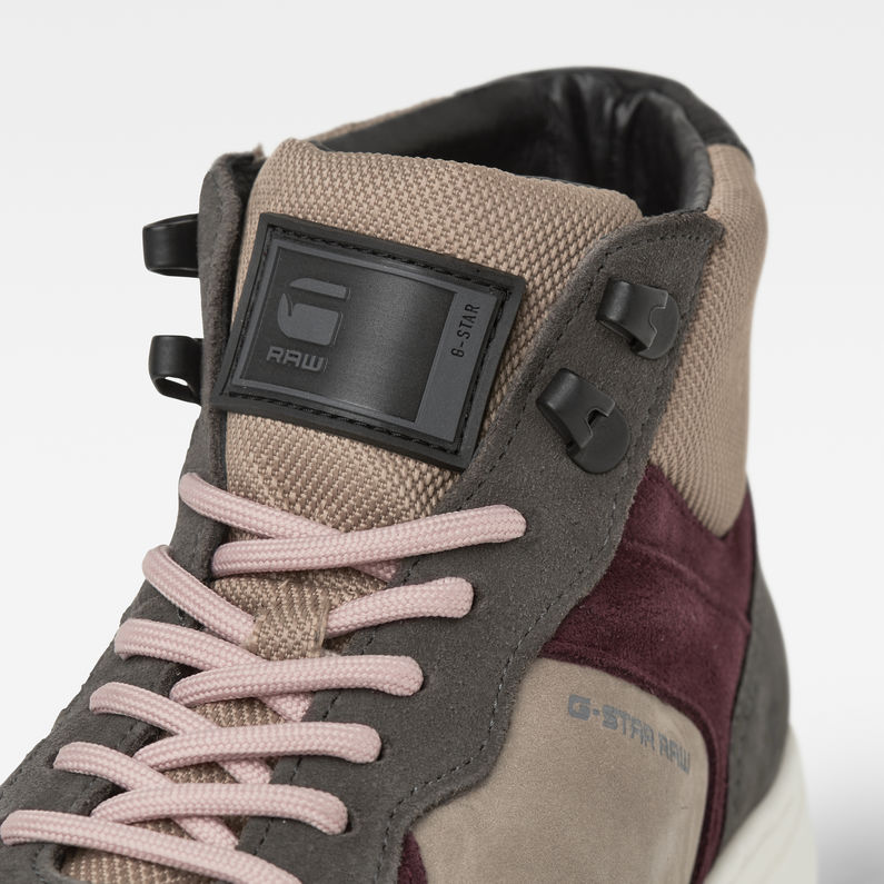 G-Star RAW® Lash Mid Blocked Sneakers Meerkleurig detail