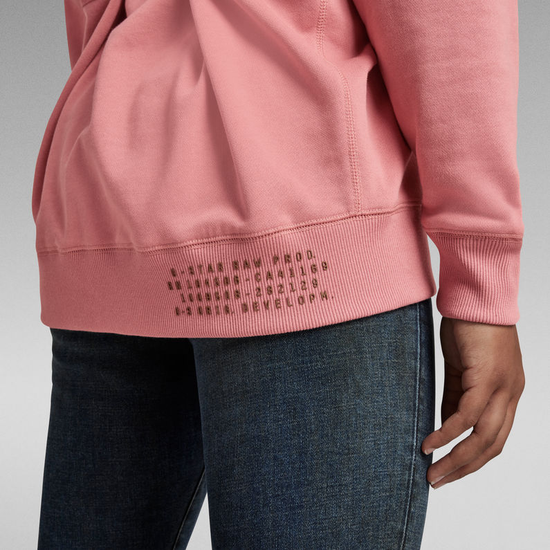 g-star-raw-graphic-back-snaps-hoodie-pink