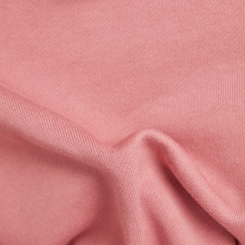 G-STAR® Graphic Back Snaps Hoodie Pink