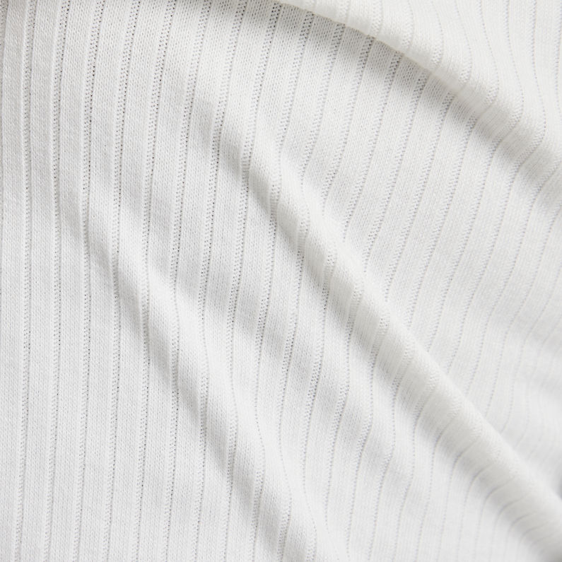 G-STAR® Foxy Cropped Slim Top White