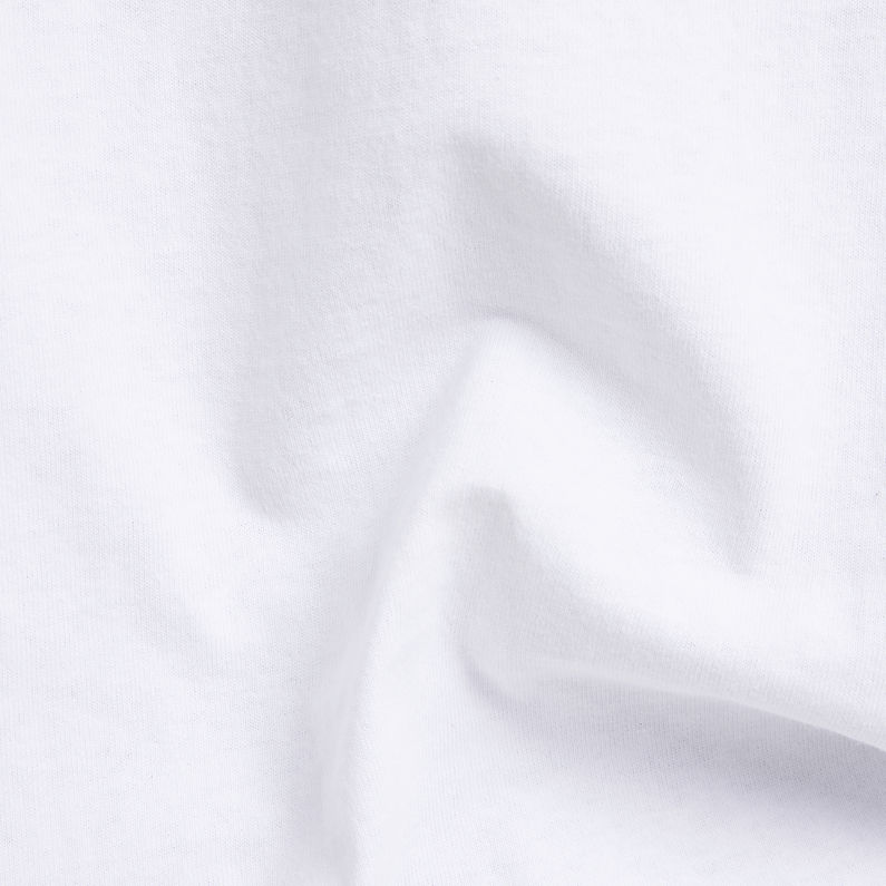 G-Star RAW® T-shirt Unisex Foxy Boxy Blanc