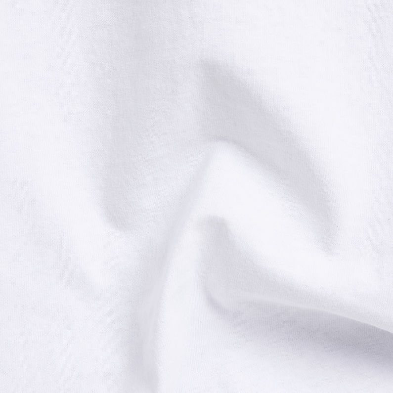 G-STAR® Unisex Foxy Boxy T-Shirt Weiß