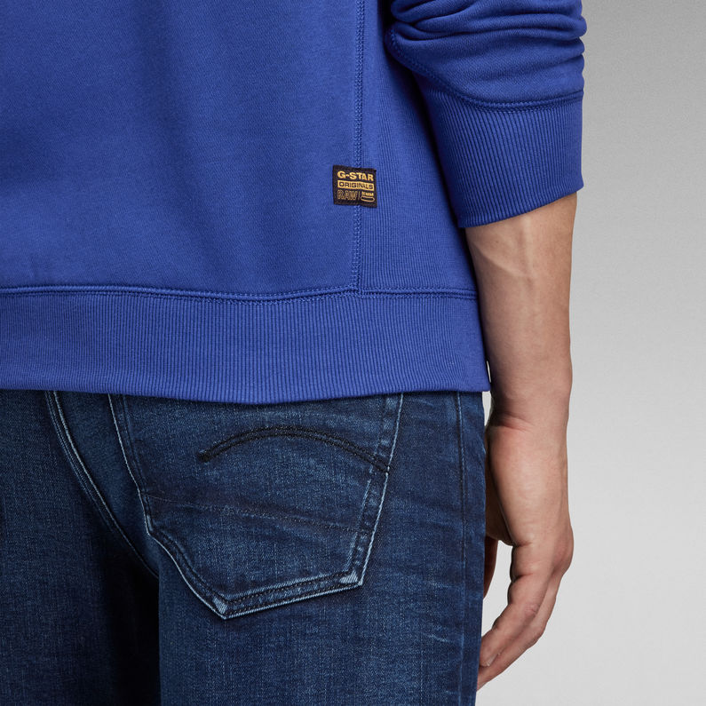 G-Star RAW® Premium Core Sweater Midden blauw