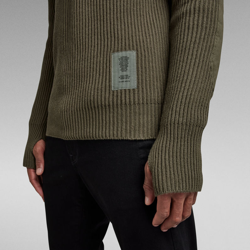 G-Star RAW® Army Knitted Sweater 緑