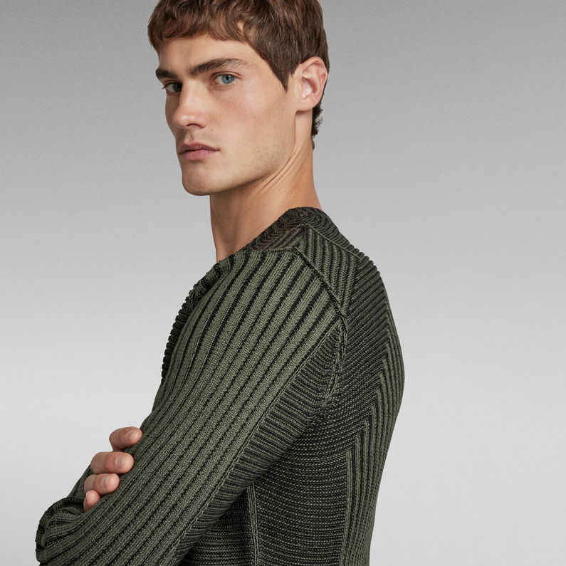 G-Star RAW® Plated 3D Biker Knitted Sweater マルチカラー