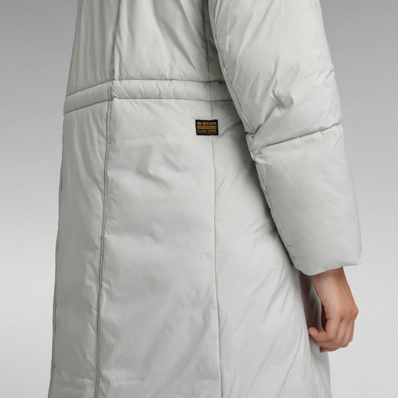 G-STAR® G - Whistler Padded Extra Long Parka Hellblau