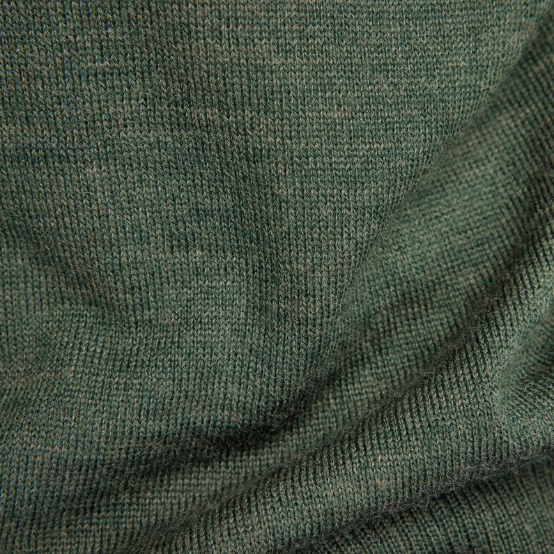 G-STAR® Core Zip Through Cardigan Green