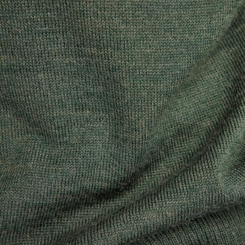 G-Star RAW® Core Zip Through Cardigan Green
