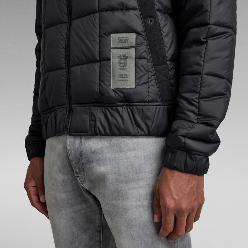 G-Star RAW® Meefic Square Quilted Jacket Black