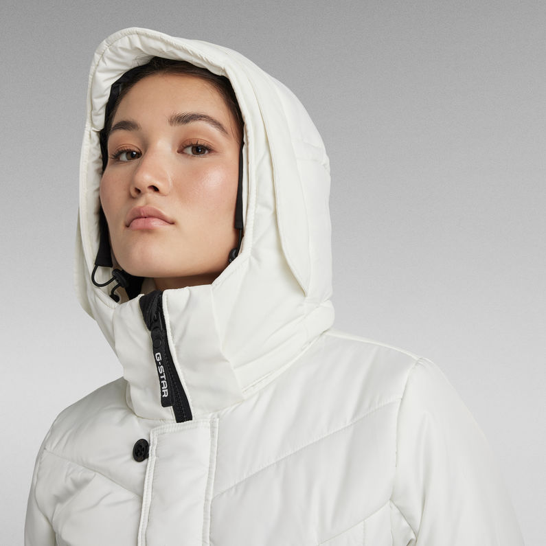 G-STAR® Alaska Hooded Coat White