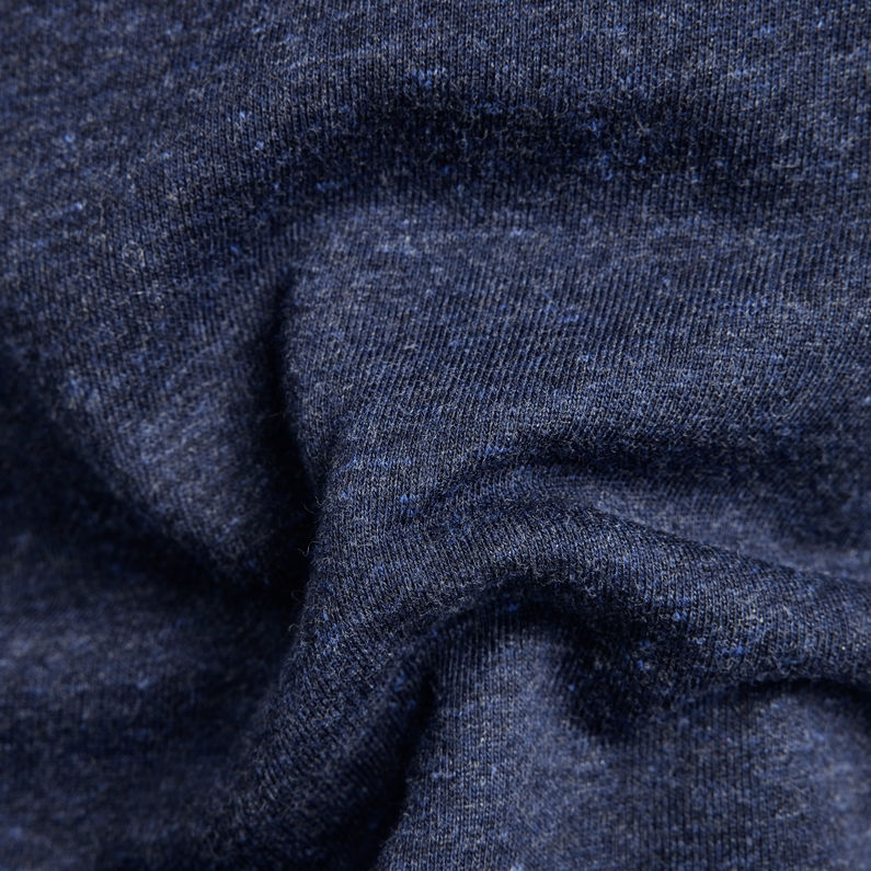 G-Star RAW® Sweater GS Logo Met Korte Rits Meerkleurig