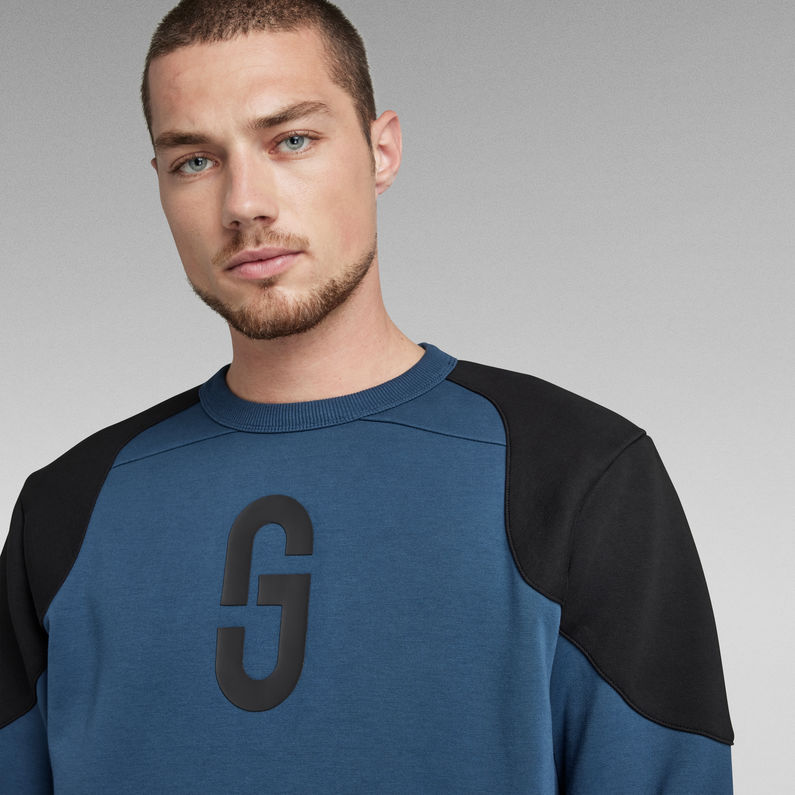 G-STAR® GS Moto Sweater Dark blue