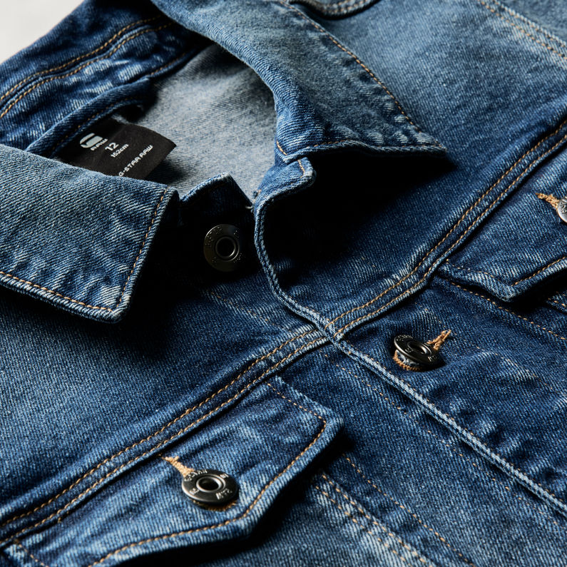 G-STAR® Meisjes 3301 Denim Jack Lichtblauw