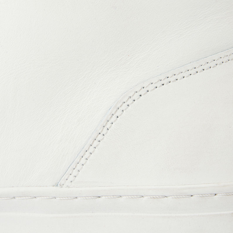 G-STAR® Baskets Loam Mid Basic Blanc fabric shot