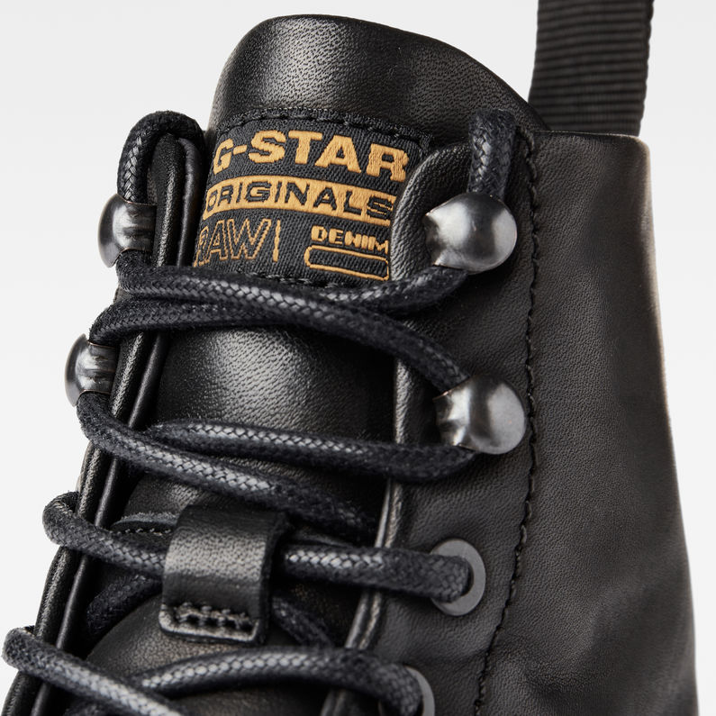 G-STAR® Vacum II High NTC Leather Boots Black detail