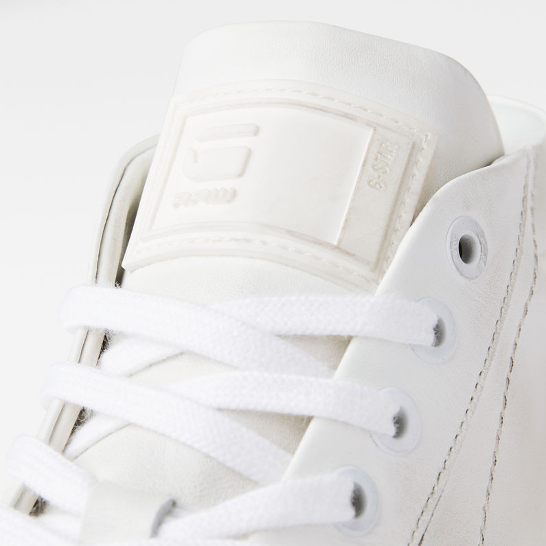 G-Star RAW® Loam Mid Basic Sneakers White detail