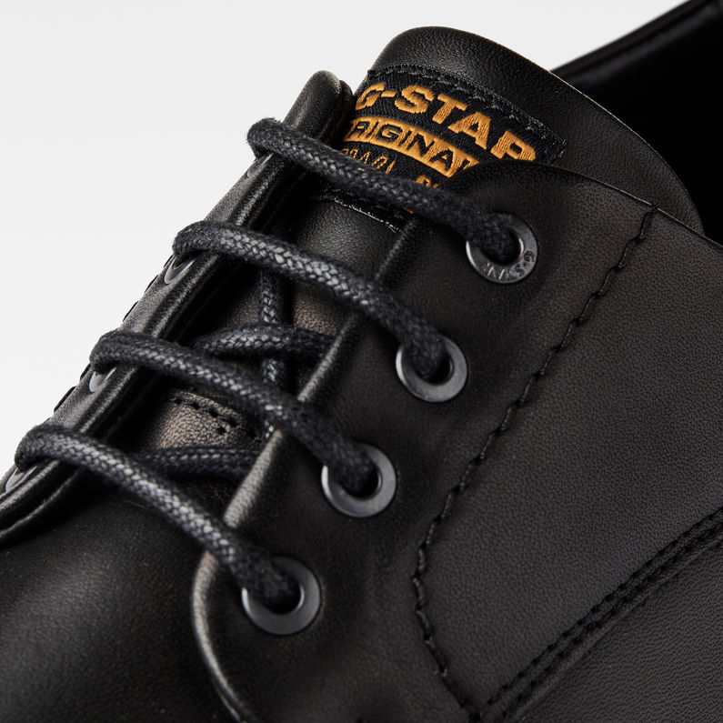 G-Star RAW® Chaussures Vacum II NTC Leather Noir detail