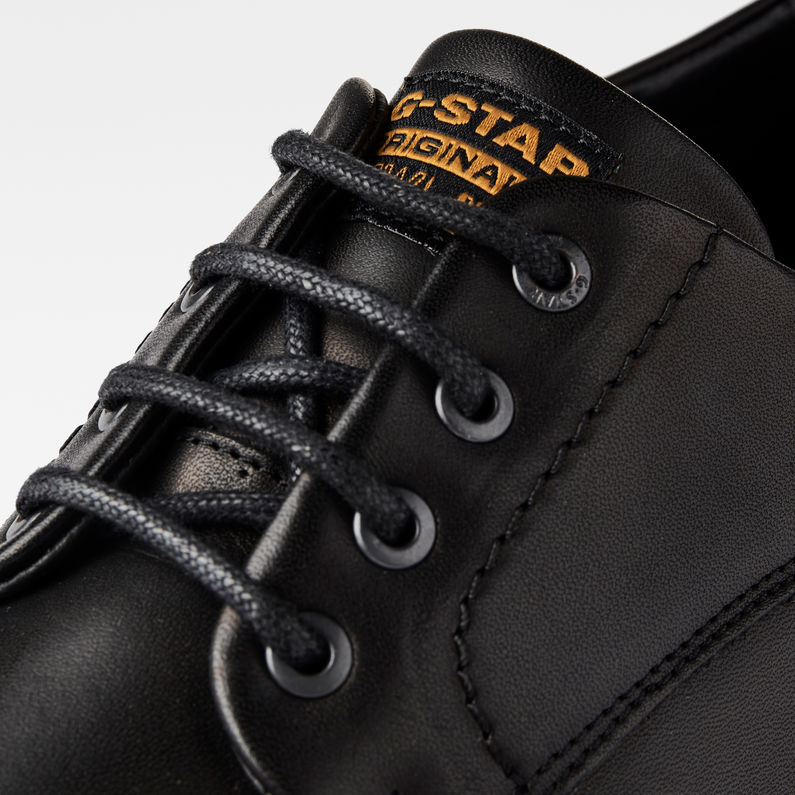 G-STAR® Vacum II NTC Leather Schuhe Schwarz detail