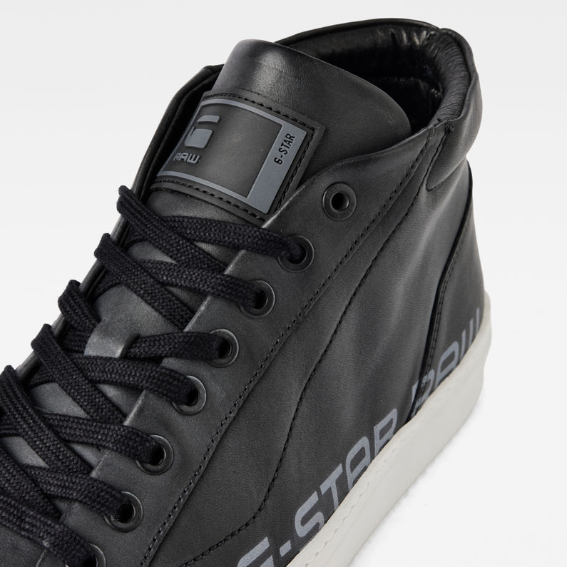 G-STAR® Loam Mid Basic Sneakers Black detail