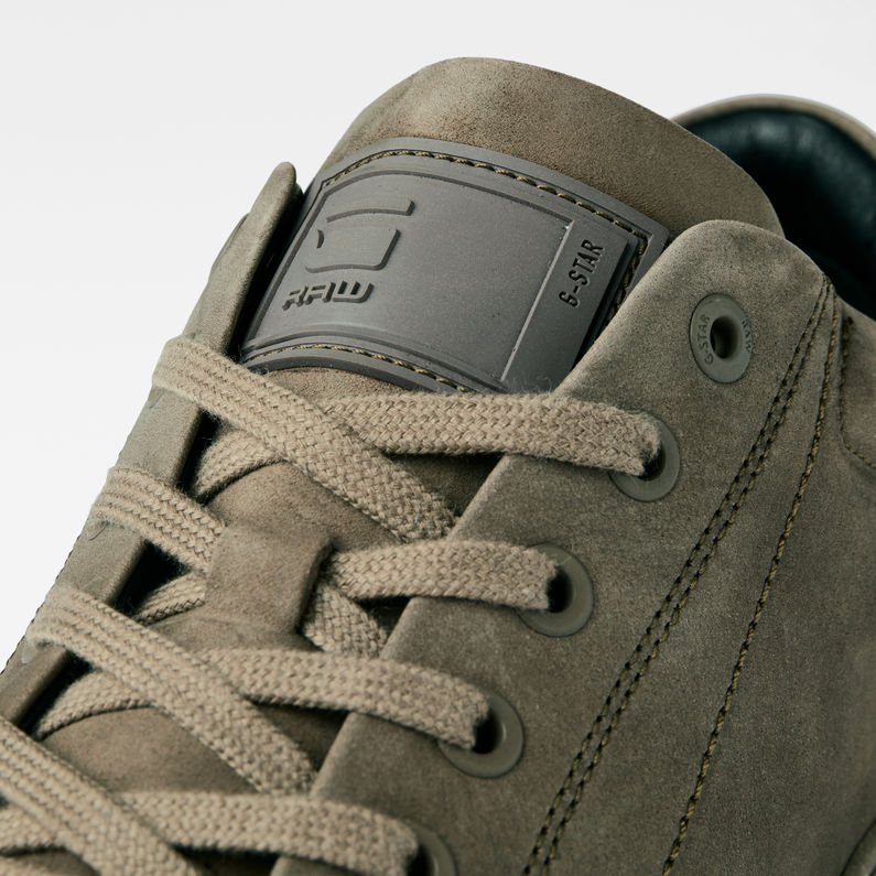 G-Star RAW® Rocup Tonal Sneakers Bruin detail