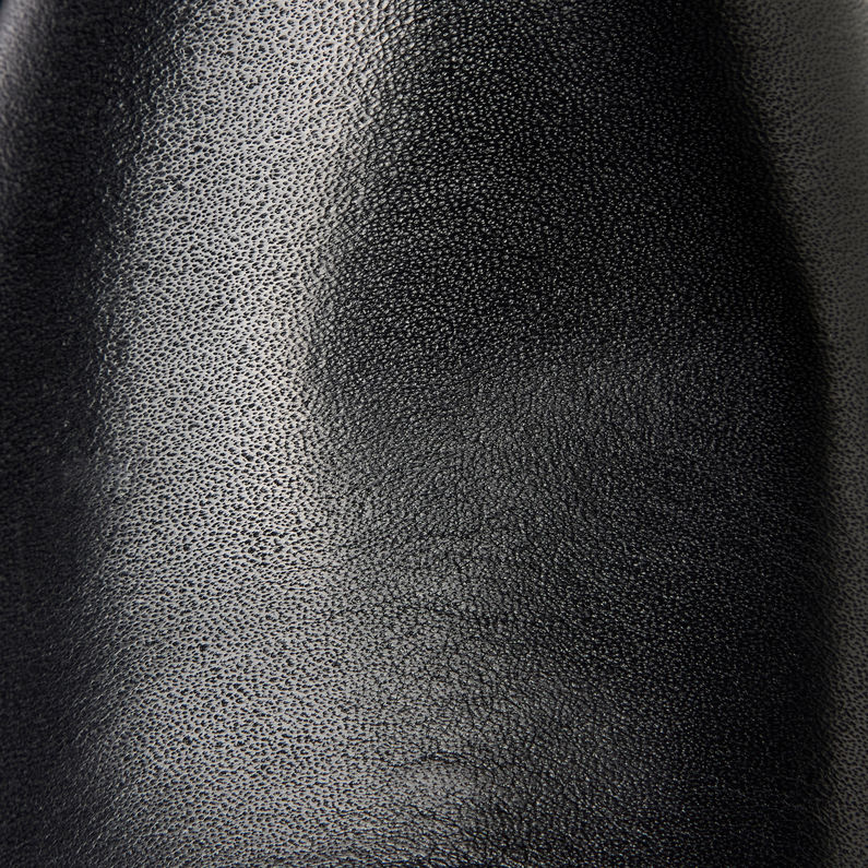 G-Star RAW® Bottines Kafey Chelsea Leather Noir fabric shot