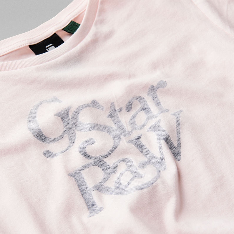 G-STAR® Knotted T-Shirt Pink