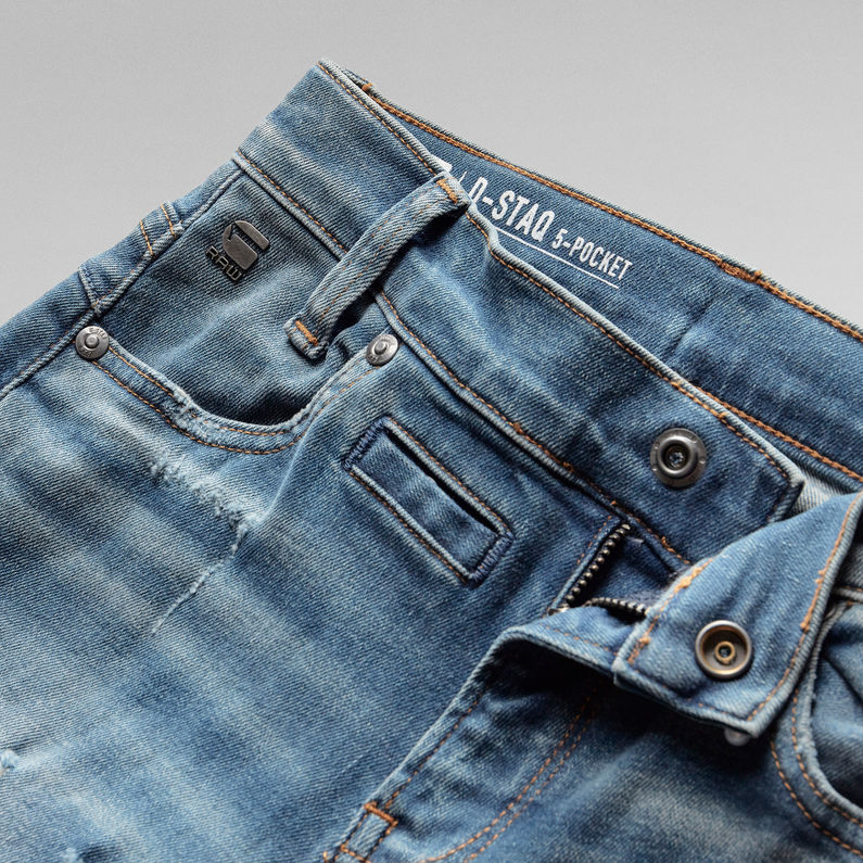 G-Star RAW® Jean D-Staq Slim Bleu moyen
