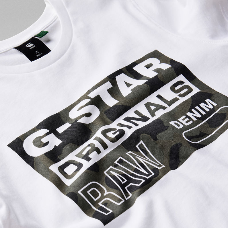 G-STAR® Kids Originals T-Shirt Wit