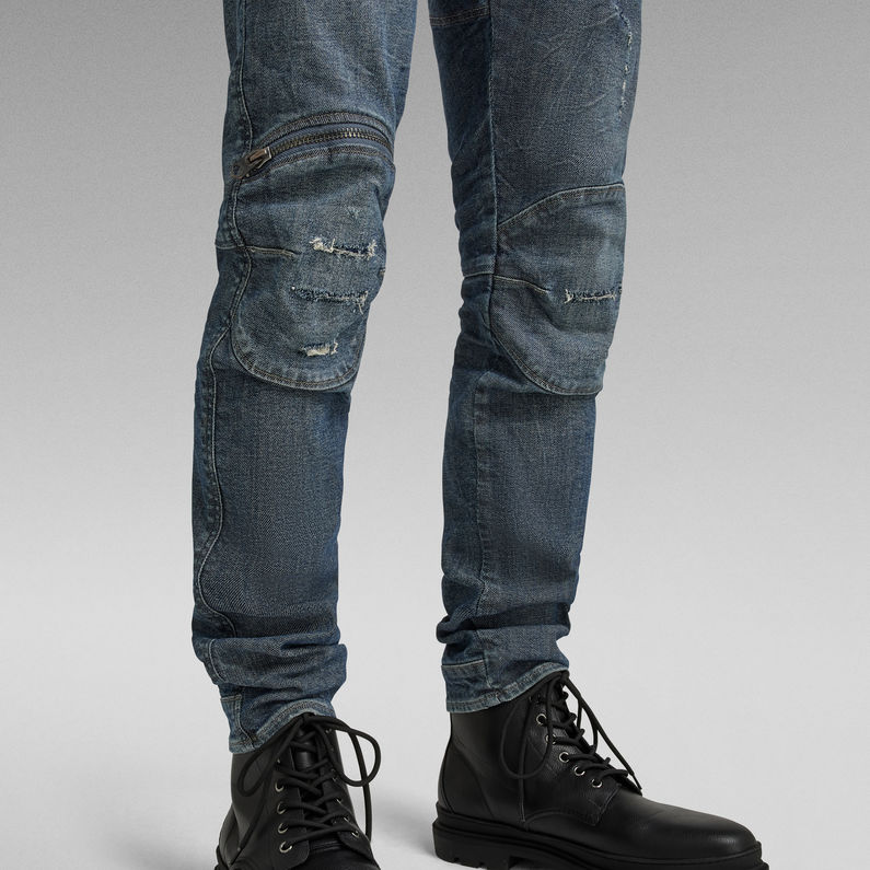 G-Star RAW® Jeans 5620 3D Zip Knee Skinny Azul intermedio