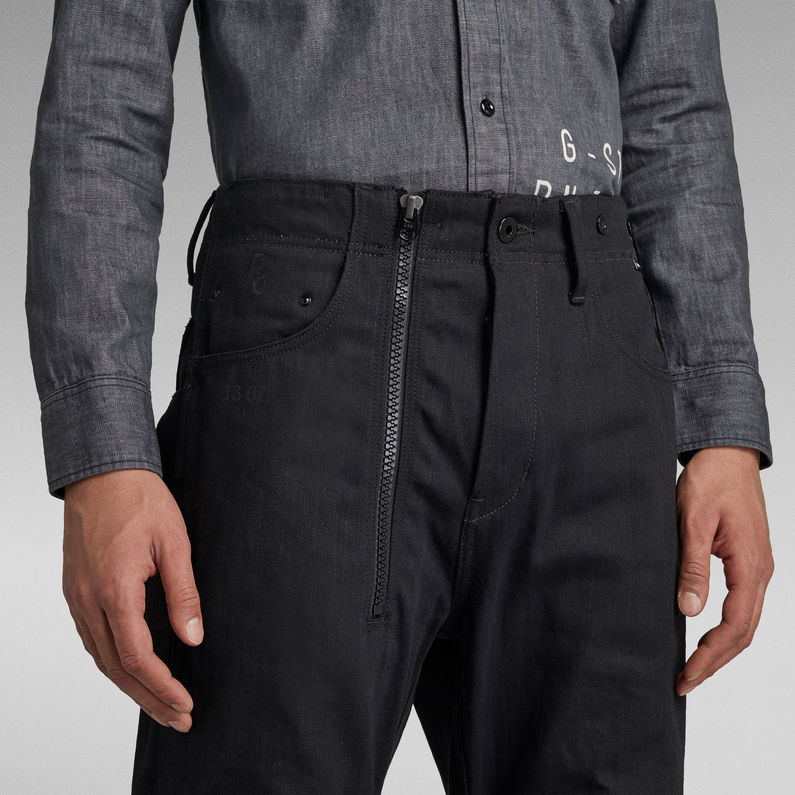 G-Star RAW® Jeans GSRR 3D Pilotte Cuffed Negro