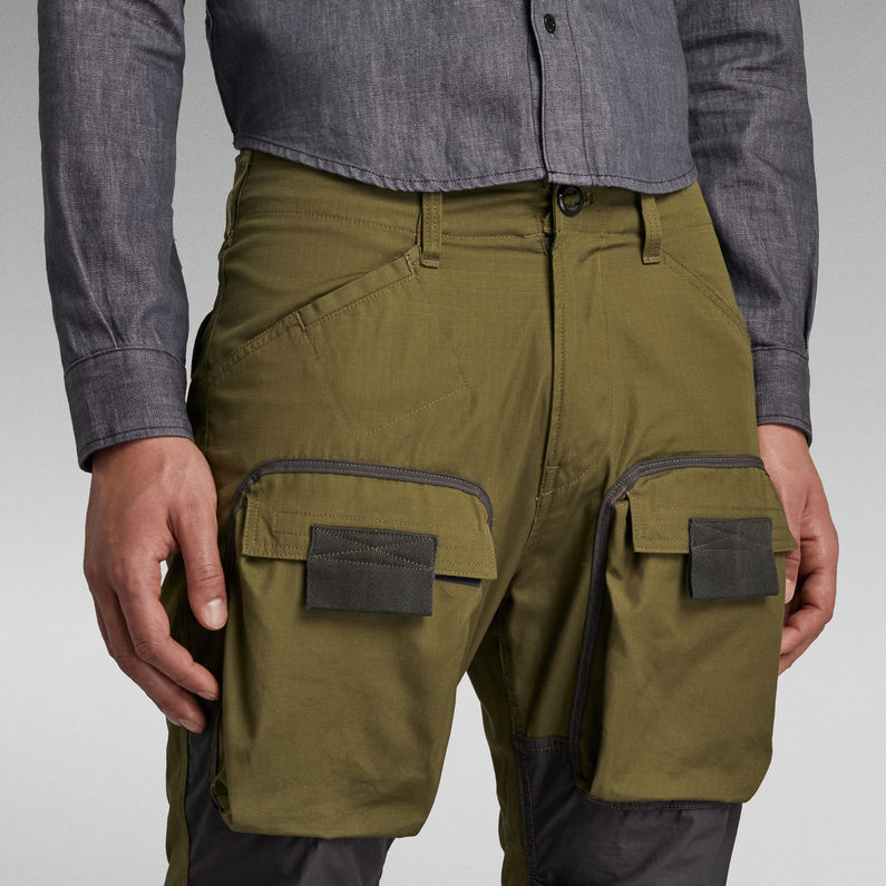 G-Star RAW® Pantalones 3D Straight Tapered Cargo Verde
