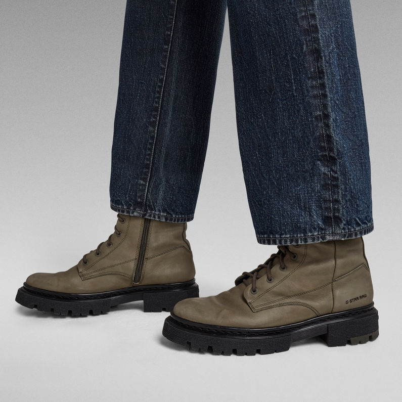 G-STAR® Tedie Ultra High Straight Jeans Dunkelblau