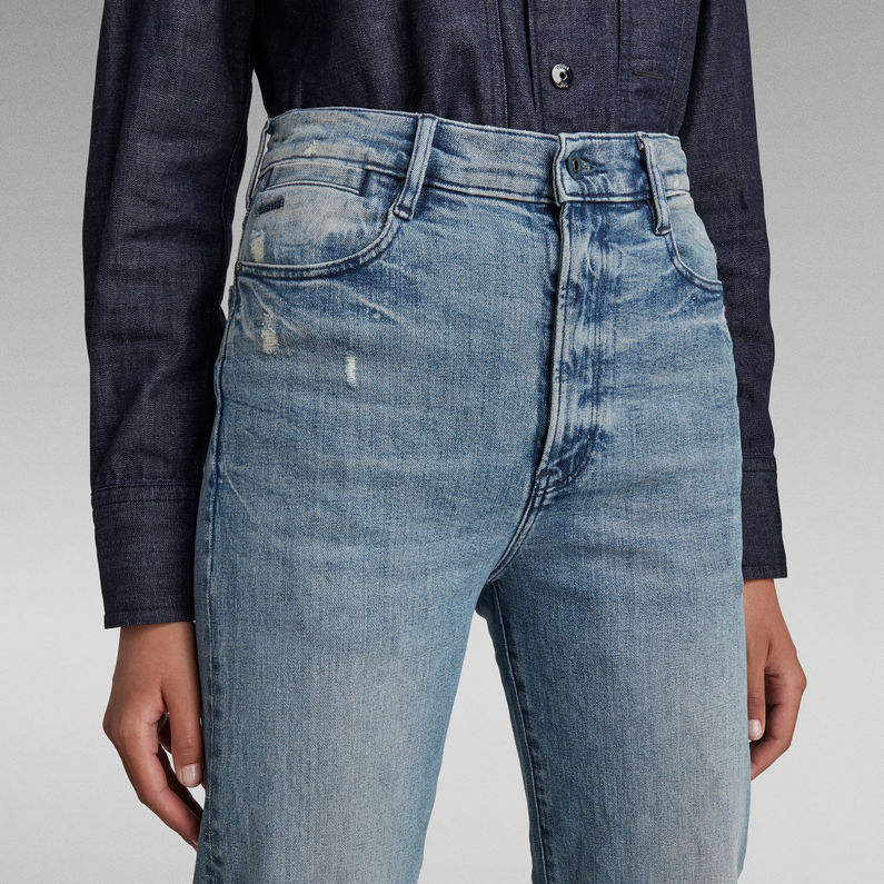 G-STAR® Jean Tedie Ultra High Straight Bleu clair