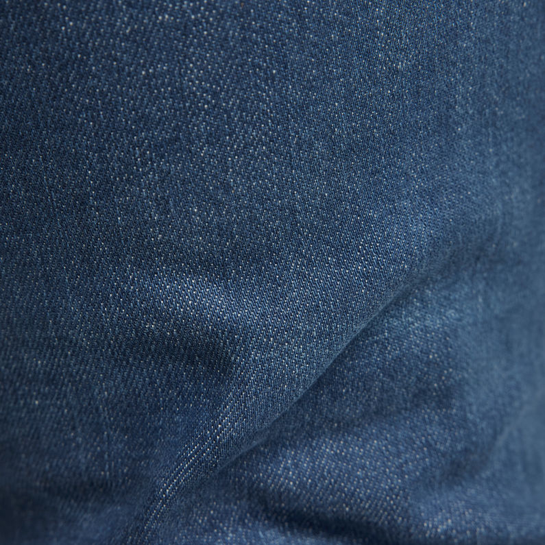 G-Star RAW® Jean 5620 3D Zip Knee Skinny Bleu foncé
