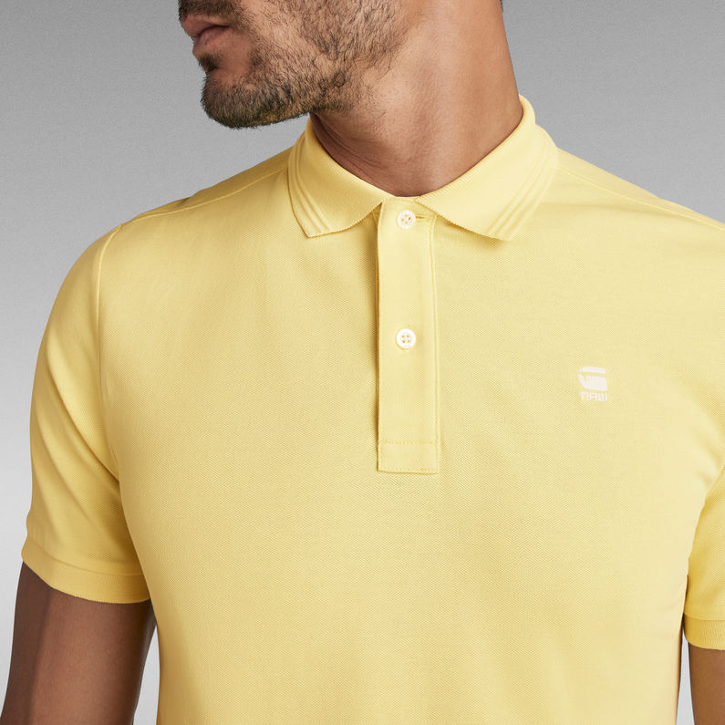 G-STAR® Polo Dunda Slim Jaune